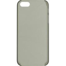 Carcasa trasera iPhone 5 mate lisa negra