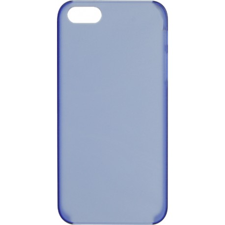 Carcasa trasera iPhone 5 mate lisa azul