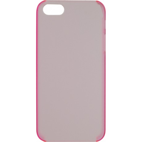 Carcasa trasera iPhone 5 mate lisa rosa