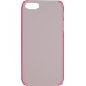 Carcasa trasera iPhone 5 mate lisa rosa