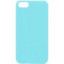 Carcasa trasera iPhone 5 acabado brillo azul celeste