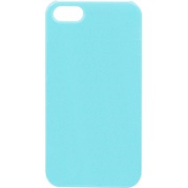 Carcasa trasera iPhone 5 acabado brillo azul celeste
