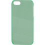 Carcasa trasera iPhone 5 transparente lisa verde