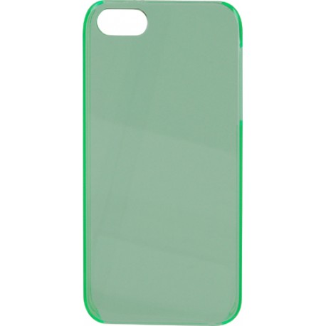 Carcasa trasera iPhone 5 transparente lisa verde