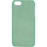 Carcasa trasera iPhone 5 transparente lisa verde