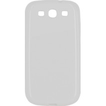 Carcasa Mooster trasera gel acabado brillo Samsung Galaxy S3 blanca