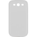 Carcasa Mooster trasera gel acabado brillo Samsung Galaxy S3 blanca
