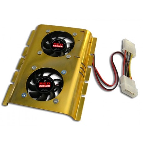 VENTILADOR DOBLE CON DISIPADOR DISCO DURO