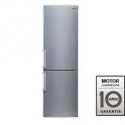 FRIGORIFICO LG COMBI GBB539PVHWB ACERO 1.9m A+ NO FROST, MOTOR INVERTER 10 AÑOS G