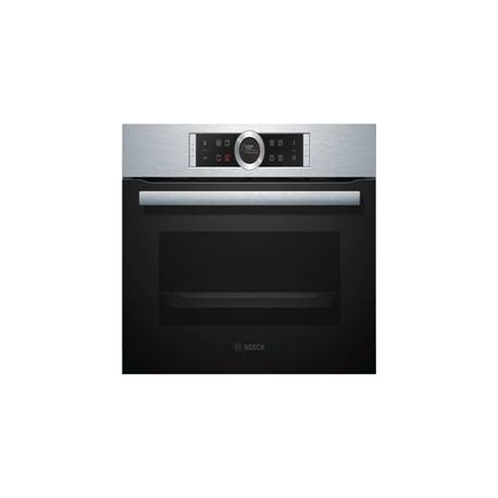 HORNO BOSCH CBG6750S1 MULTIFUNCION, A+, 0.595m, 47 LITROS, CRISTAL NEGRO Y ACERO INOXIDABLE