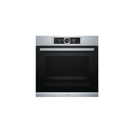 HORNO BOSCH HBG6767S1 MULTIFUNCION PIROLITICO / A / 71 LITROS / CRISTAL NEGRO Y ACERO