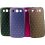 Carcasa Mooster trasera diamante Samsung Galaxy S3 marron