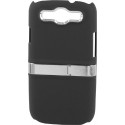 Carcasa Mooster trasera rigida con soporte metal Samsung Galaxy S3 negra