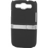 Carcasa Mooster trasera rigida con soporte metal Samsung Galaxy S3 negra