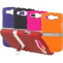 Carcasa Mooster trasera rigida con soporte metal Samsung Galaxy S3 violeta