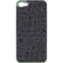 Carcasa Mooster trasera graffiti iPhone 5 morado