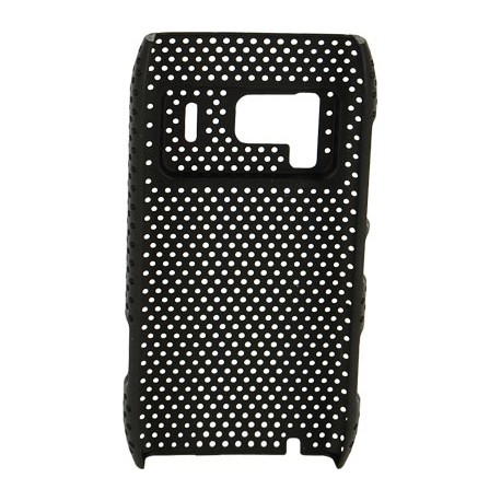 Carcasa trasera Mooster rejilla Nokia N8 negra