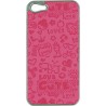Carcasa Mooster trasera graffiti iPhone 5 rosa