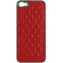 Carcasa Mooster trasera acolchada iPhone 5 roja
