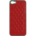 Carcasa Mooster trasera acolchada iPhone 5 roja