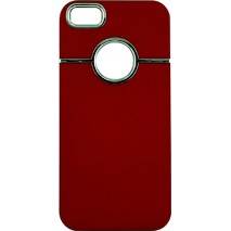 Carcasa Mooster trasera acabado metal iPhone 5 granate