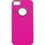 Carcasa Mooster trasera acabado metal iPhone 5 rosa fucsia