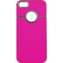 Carcasa Mooster trasera acabado metal iPhone 5 rosa fucsia