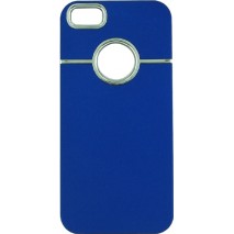 Carcasa Mooster trasera acabado metal iPhone 5 azul oscuro