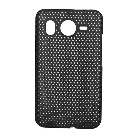Carcasa trasera Mooster rejilla HTC Desire HD negra