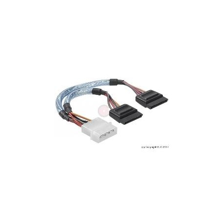 CABLE ALIMENTACION CORRIENTE 2 HDD DISCO