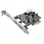 TARJETA PCI EXPRESS X1 2 PUERTOS