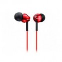 AURICULARES BOTON SONY MDREX110LPW ROJO