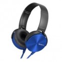 AURICULARES SONY MDRXB450APB PLEGABLES CARCASA ALUMINIO