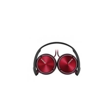 AURICULARES SONY MDRZX310R DIADEMA PLEGABLE ROJO