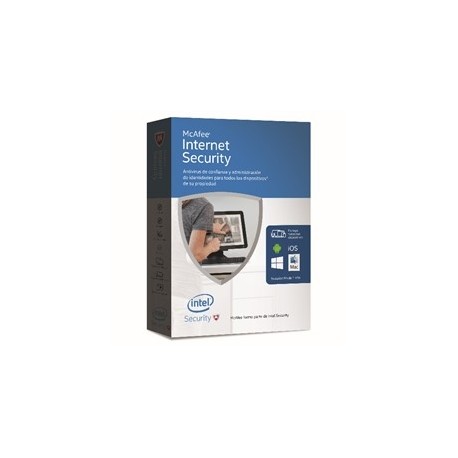 ANTIVIRUS MCAFEE INTERNET SECURITY 2016 MULTIDISPOSITIVOS