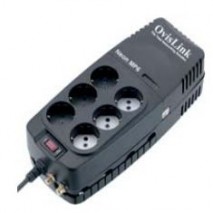 REGULADOR VOLTAJE 2000VA 6 SCHUKO