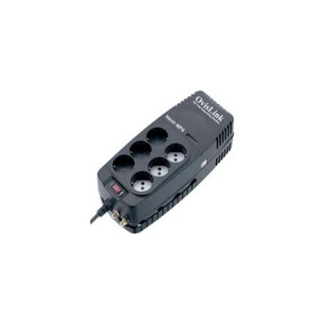 REGULADOR VOLTAJE 2000VA 6 SCHUKO