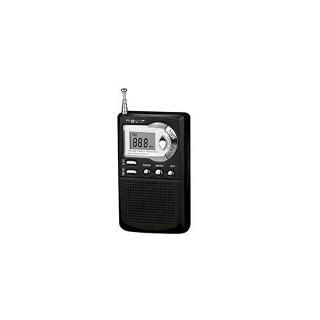 RADIO NEVIR DIGITAL BOLSILLO SINTONIZADORA ALARMA