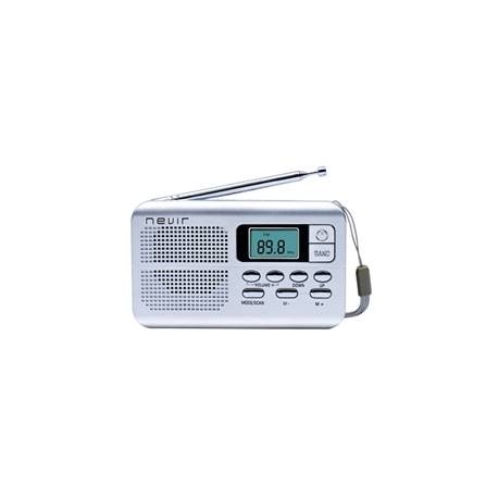 RADIO NEVIR DIGITAL BOLSILLO SINTONIZADORA ALARMA