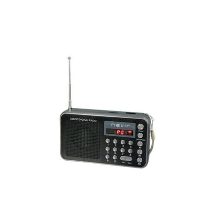 RADIO NEVIR DIGITAL BOLSILLO SINTONIZADORA LECTOR