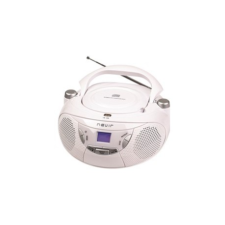 RADIO CD MP3 PORTATIL NEVIR NVR-475U