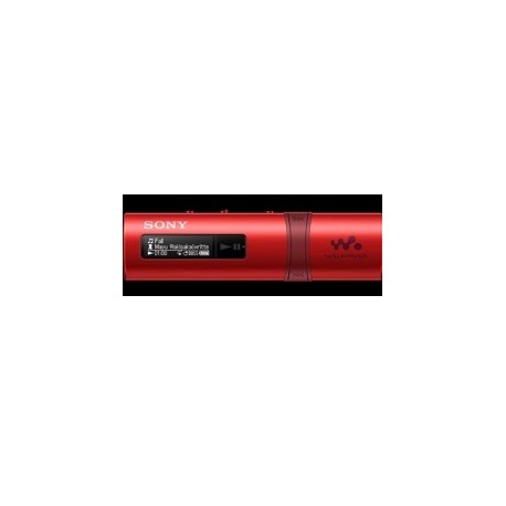 REPRODUCTOR MP3 SONY 4GB ROJO