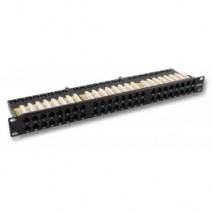 PANEL 48 PUERTOS FTP RJ45 19"