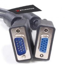 CABLE VGA PHOENIX MACHO HEMBRA 10M