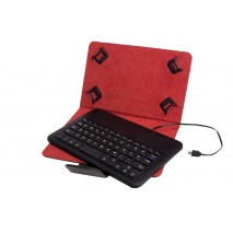 FUNDA UNIVERSAL + TECLADO CON CABLE