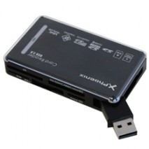 LECTOR TARJETAS MEMORIA EXTERNO PHOENIX USB.