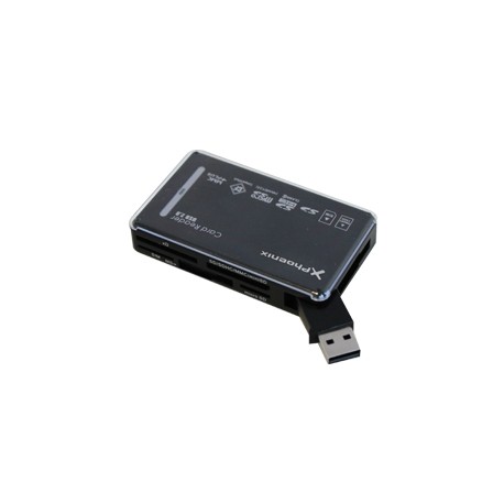 LECTOR TARJETAS MEMORIA EXTERNO PHOENIX USB.