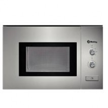 MICROONDAS BALAY 3WM360XIC 20L 60 CM, SIN MARCO, CRISTAL GRIS