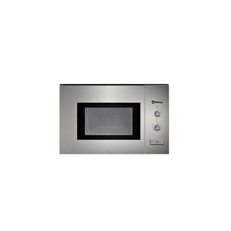 MICROONDAS BALAY 3WM360XIC 20L 60 CM, SIN MARCO, CRISTAL GRIS