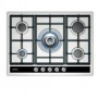PLACA DE GAS SIEMENS EC745RB90E ENCASTRE 70cm, 5 QUEMADORES, WOK,  PARRILLA, ACERO INOX.